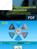 IMPLEMENTASI TELEMEDICINE DI INDONESIA Sekretaris Dirjen Yankes PDF