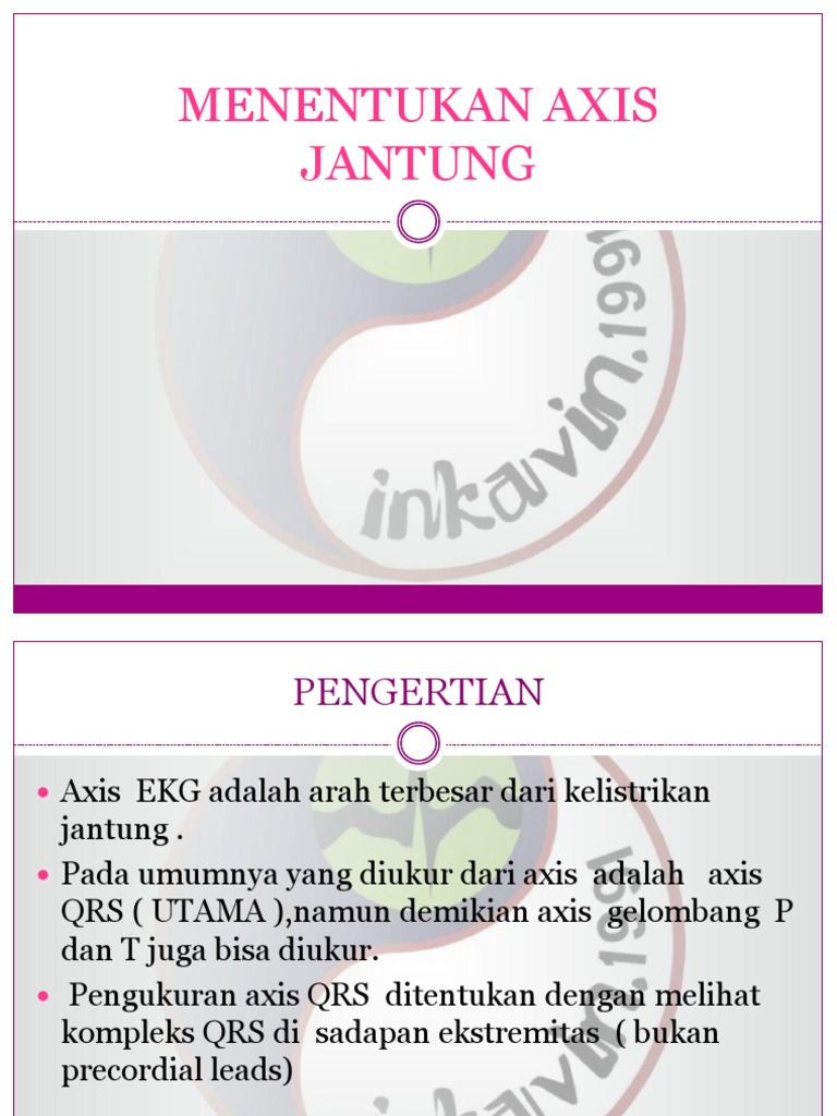 Cara Menentukan Aksis Jantung EKG | PDF