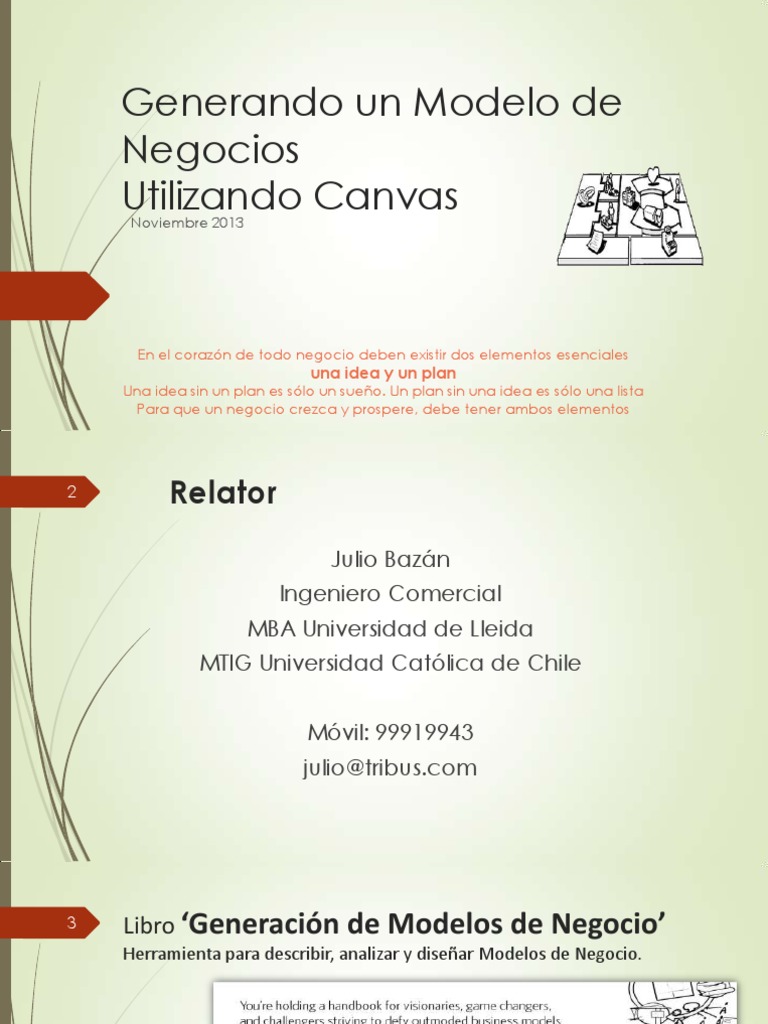 Modelo de Negocios Canvas | PDF | Producto (Negocio) | Modelo de negocio