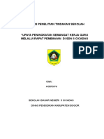 001.upaya Peningkatan SMGT Kerja Guru Melalui Rapat Pembinaan