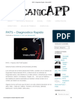 Passive Anti Theft System (PATS) - Diagnostico Rapido PDF