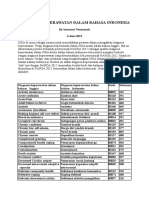 Diagnosa Keperawatan Dalam Bahasa Indo