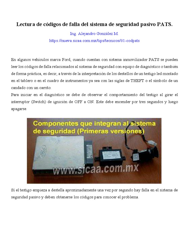 Ford Pats | PDF