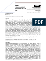 Faktor-Faktor Yang Mempengaruhi Kejadian BBLR DL Wilayah Kerja Puskesmas Air Dingin Tahun 2013