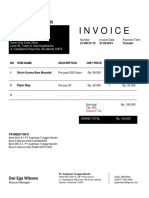 Invoice PT Sugihwae Tunggal Mandiri