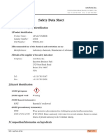 Safety Data Sheet: 1.product and Company Identification
