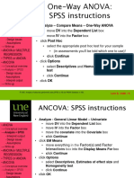 Instructions For Running ANOVAs in v25 of SPSS - Print Before Beginning 82278422