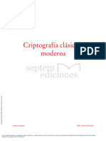 Criptografía Clásica y Moderna PDF
