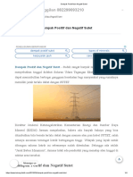 Dampak Positif Dan Negatif Sutet