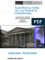 La Formulación de La Teoria Del Caso y