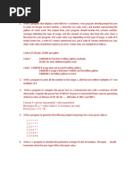 Lab Evaluation 3 Question Sets PDF