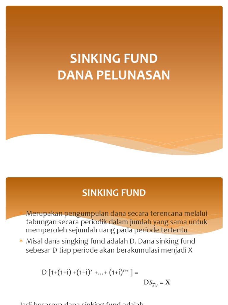 9 Sinking Fund Pptx