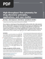 High-Throughput Flow Cytometry For Drug Discovery: Principles, Applications, and Case Studies