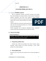 PERTEMUAN KE-3 - ANALISIS PERILAKU BIAYA - Docx-1 PDF
