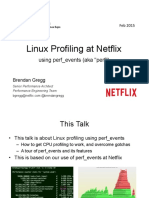 Linux Profiling at Netflix: Using Perf - Events (Aka "Perf")