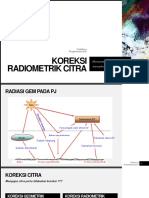 Koreksi Radiometric Citra - M6