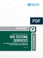 Hiv Testing Services: Guidelines