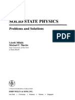 Mihaly & Martin - Solid State Physics - Problems and Solutions PDF