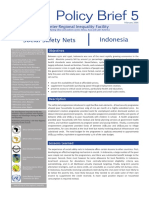 Policy Brief 5: Social Safety Nets Indonesia