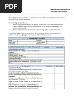 Onboarding Communication Guideline