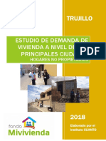 Estudio de Demanda de Vivienda Nueva de Trujillo