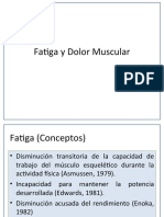 Clase 8 Fatiga y Dolor Muscular PPT Share)