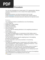 Estimation Procedure in SAP ISU