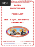 PG TRB Question Papers 2001-2022 PDF | PDF | Observation | Science