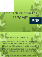 Architecture From The Early Age