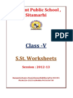 V S.St.-Worksheets Session 2012 2013 PDF