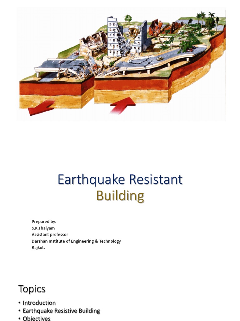 earthquake resistant building research paper