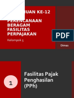 Fasilitas Pajak Penghasilan