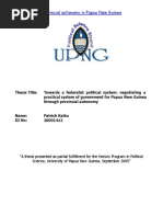 Download Greater Provincial Autonomy in Papua New Guinea by Karabuspalau Kaiku SN42719361 doc pdf