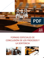 Diapositivas Formas Especiales de Conclusión Del Proceso Laboral