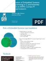 Webinar Yifeng Zhu Embedded Systems 2018