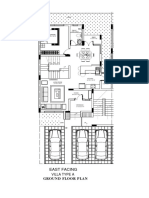 East Facing: Ground Floor Plan