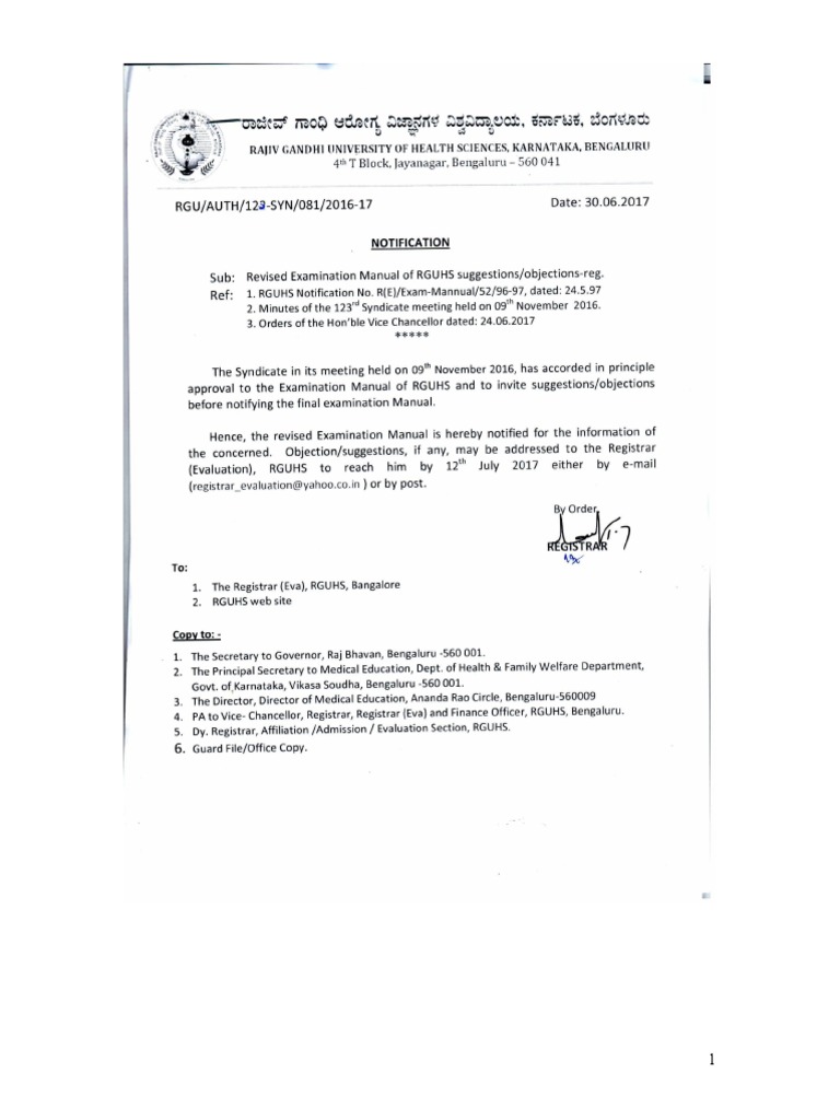Exam Manual | PDF | Thesis | Test (Assessment)