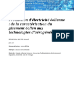 Art088 Beslin Guy Multon Bernard Production Electricite Eolienne Caractérisation Gisement Eolien Technologies Aerogenerateurs