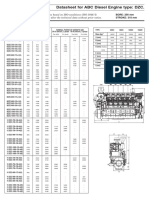 Datasheet For ABC Diesel Engine Type: DZC