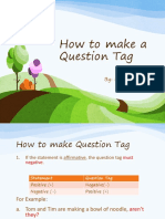 How To Make A Question Tag