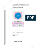 Creativepreneur Milenial