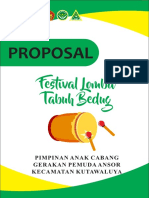 Proposal Tabuh Bedug