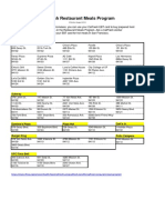 Restaurant Meals Program (Aug. 2018)