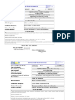 Reporte de incidentes laborales