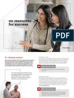 Spotlight On Resources For Success: P3 - Business Analysis