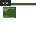 Excel Basics