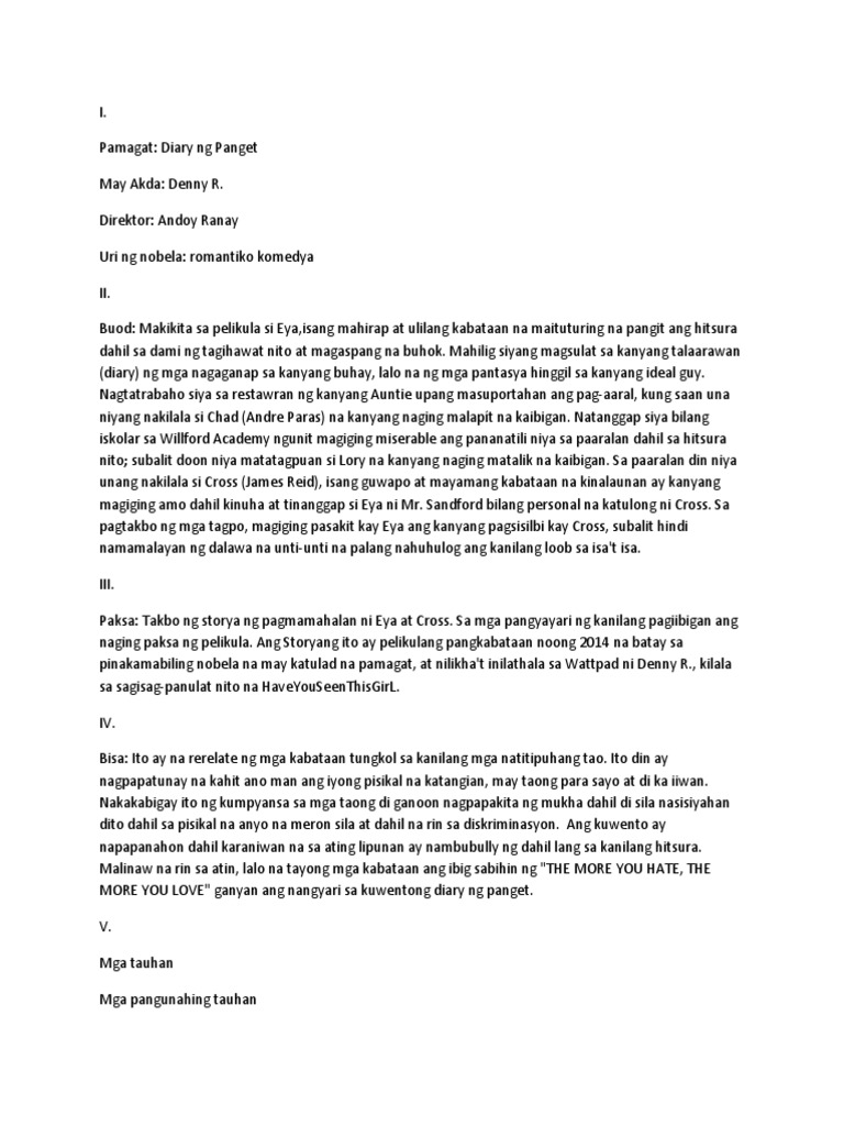 Diary NG Panget | PDF, image size:768x1024