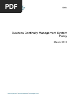 E052 Business Continuity Policy v1.0