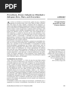 Prevalencia Riscos e Prevençao