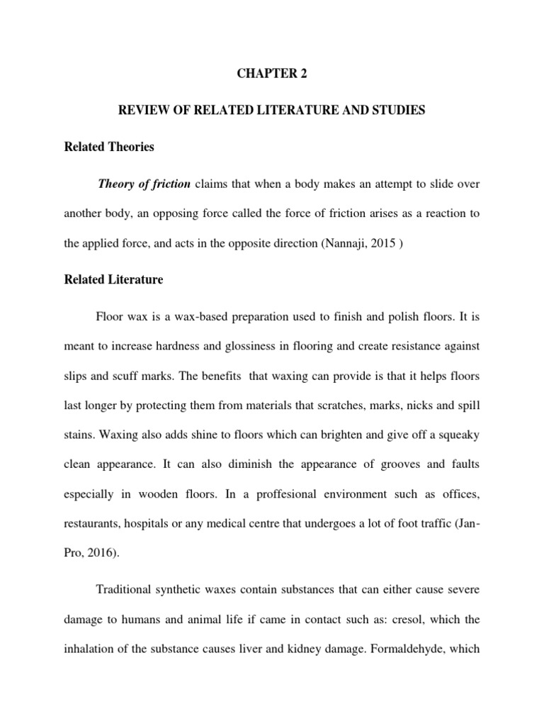 Coconut Cocos Nucifera As An Alternative To Paraffin Floorwax